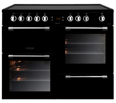 LEISURE  Cookmaster CK100C210K Electric Ceramic Range Cooker - Black